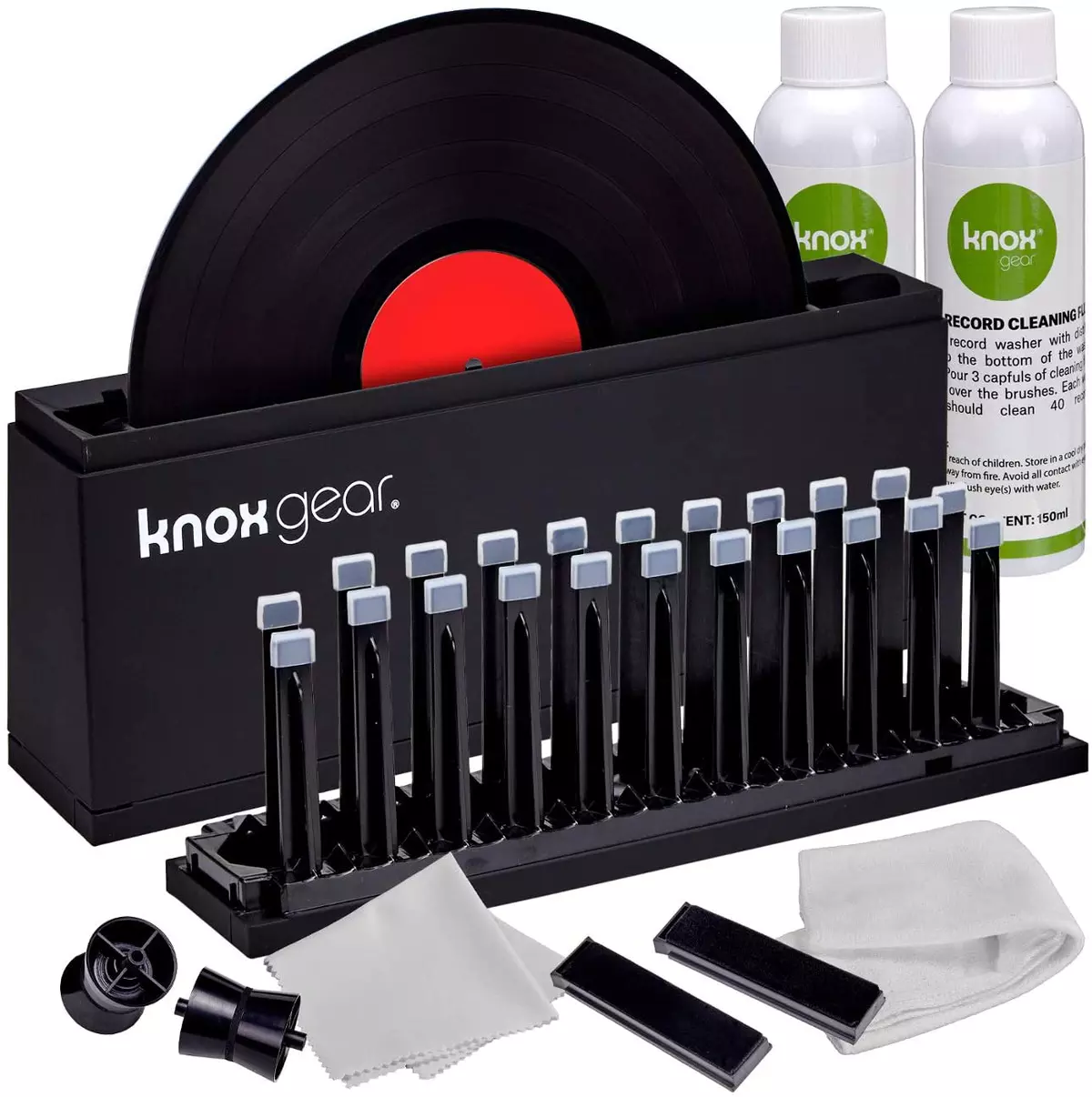 Knox Vinyl Record Cleaner Spin Kit