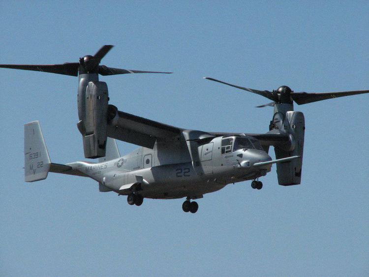 Gli Stati Uniti sospendono il funzionamento dei convertiplani Osprey CV-22, che si sono rivelati inaffidabili