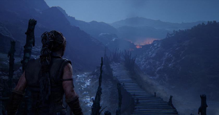 Слишком красиво: Ninja Theory показала Senua's Saga: Hellblade II на ультрашироком мониторе