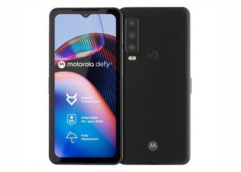 Motorola Defy 2: ударопрочный смартфон с экраном на 120 Гц, чипом MediaTek Dimensity 930 и спутниковой связью за $599