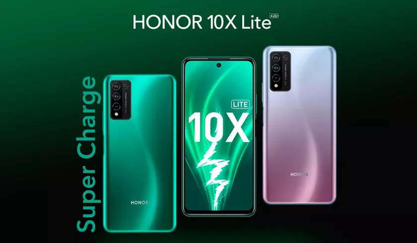 Honor 10X Lite: процессор Kirin 710, аккумулятор на 5000 мАч, NFC и квадрокамера за $210