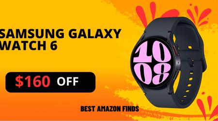 SAMSUNG Galaxy Watch 6 - Buy Now with a $160 Discount!