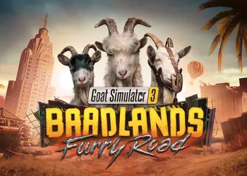 Goat Simulator 3 получит постапокалиптическое дополнение Baadlands: Furry Road с отсылками на Dune и Fallout