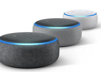 Amazon продаёт три колонки Echo Dot за $70