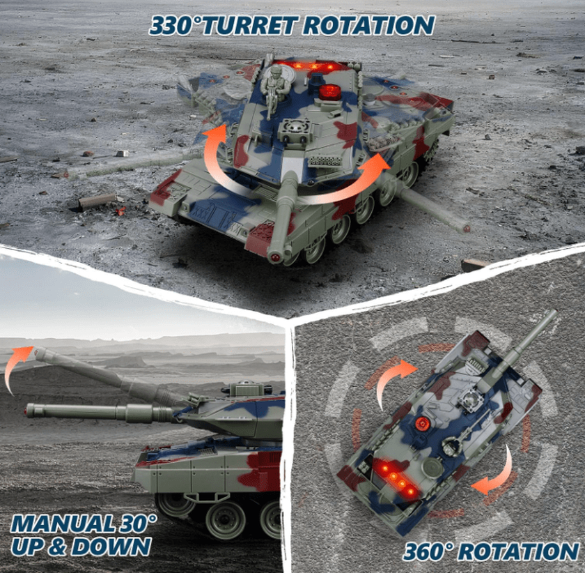 ROGALALY Rremote controlled tank Set