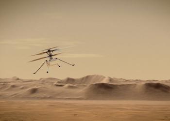 El ingenio bate un nuevo récord de altitud en su 50º vuelo sobre la superficie de Marte