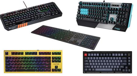 Topp 5 komfortable tastaturer for gamere: mekanikk, optikk eller saks?