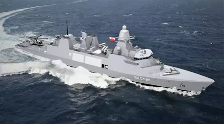 Construction of the second Miecznik frigate begins in Poland