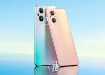 Three colors and an iPhone 13 style design: an insider showed what OPPO Reno 7 Z will look like