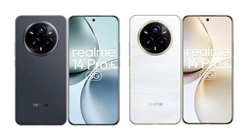 В преддверии запуска: Рендеры Realme 14 Pro+ уже в сети