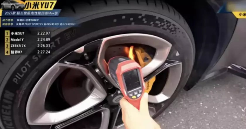 Xiaomi YU7 Max: Проблемы с перегревом тормозных колодок?