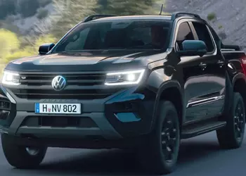 Volkswagen показал пикап Amarok в специальной версии Dark Label