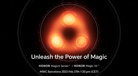 C'est officiel : Honor présentera la série Magic 5 et le smartphone pliable Magic Vs au MWC 2023, le 27 février.