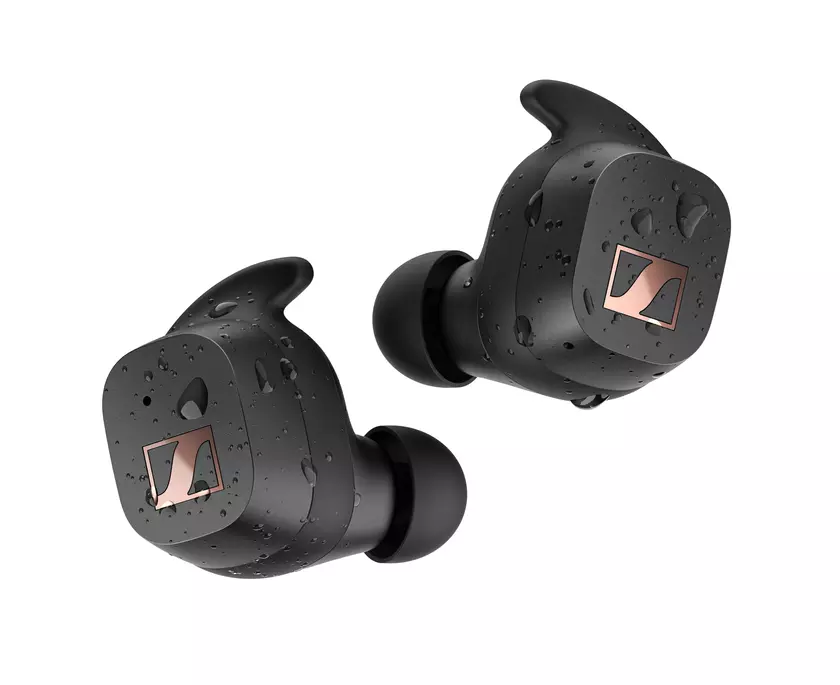Sennheiser Sport True Wireless: TWS-наушники с поддержкой aptX, защитой IP54 и автономностью до 27 часов за $130