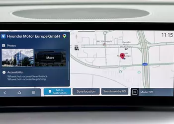Hyundai has integrated Google Places into the navigation of its cars