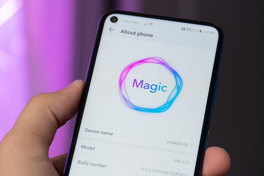 Honor V20 и Honor Magic 2 получили Magic UI 3.0 на базе Android 10