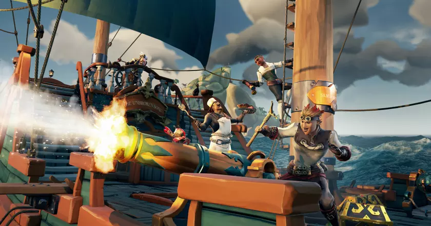 58% игроков Sea of Thieves на PlayStation 5 "пришвартовались к берегу" в течение одного месяца с момента релиза игры на консоли 