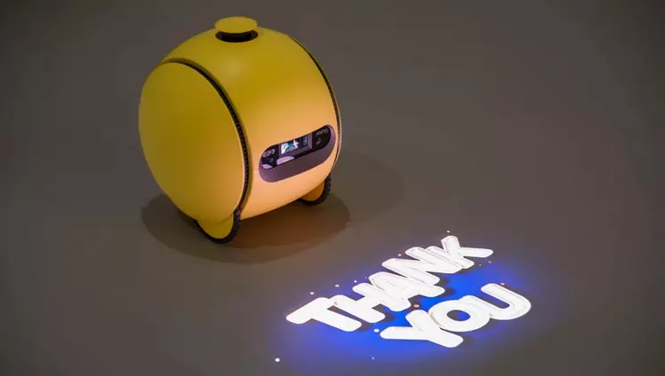Le mignon assistant robot de Samsung, ...