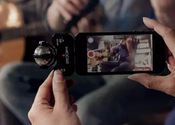 Zoom выпустила внешний конденсаторный микрофон iQ5 для iPhone и iPad