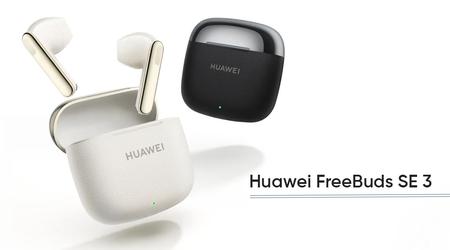 Huawei анонсувала бездротові навушники FreeBuds SE 3 з автономністю до 42 годин та оригінальним дизайном