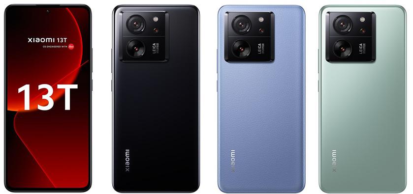 Dimensity 8200-ULTRA, две 50-МП камеры, IP68 и 144-Гц дисплей AMOLED за €699 – известна стоимость Xiaomi 13T в Европе