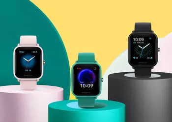Amazfit Bip U Pro с экраном на 1.43 дюйма и датчиком SpO2 сейчас продают на AliExpress дешевле $60