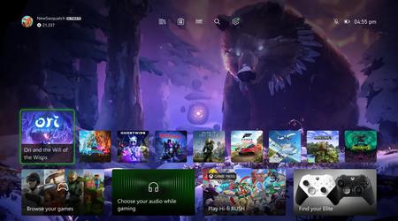 Microsoft has updated the interface of Xbox consoles - this time it looks good