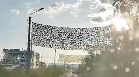 Russians have started hanging nets between lampposts to intercept FPV drones, but it doesn't help