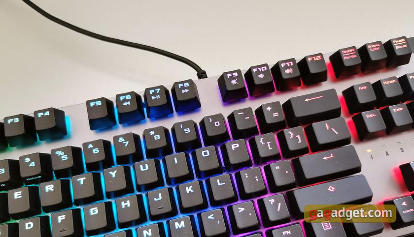 Огляд ASUS TUF Gaming K7: блискавична ігрова клавіатура з пило- та вологозахистом-6