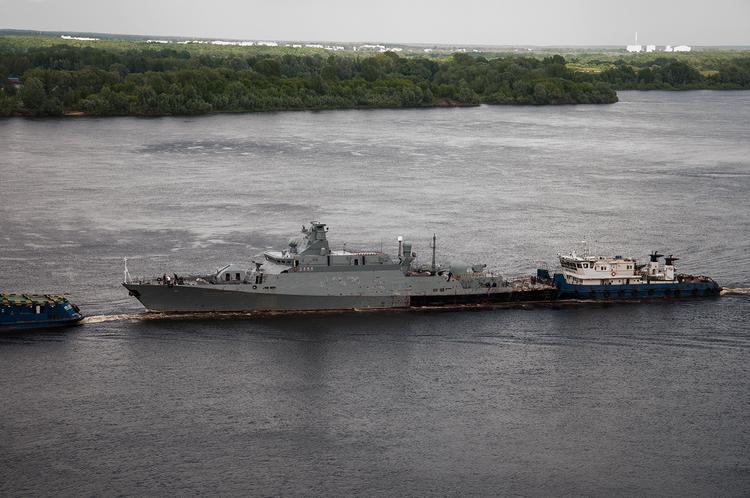 Die Streitkräfte der Ukraine haben das russische Militärschiff mit Kalibr-Raketen abgeschossen – es wurde bereits nach Russland zurückgeschleppt
