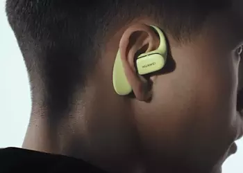 Huawei представила беспроводные наушники FreeArc в виде крючка 