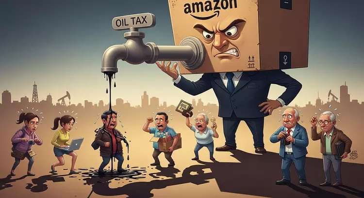 Amazon et la taxe pétrole : ...