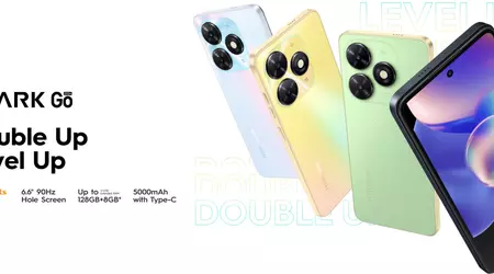 Tecno Spark Go (2024) is a budget smartphone with Android 13, 90Hz display and 5000 mA*h battery priced from $80