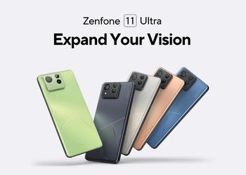 ASUS представила новую версию Zenfone 11 Ultra в цвете Vendure Green