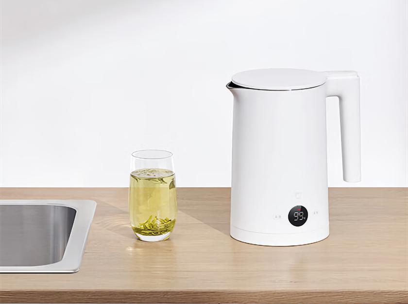 Xiaomi introduced MiJia Thermostatic Electric Kettle 2: a kettle with temperature control and 1800W power for $25