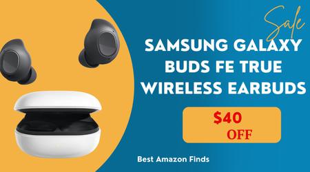 SAMSUNG Galaxy Buds FE True Wireless Earbuds with a $40 Discount!