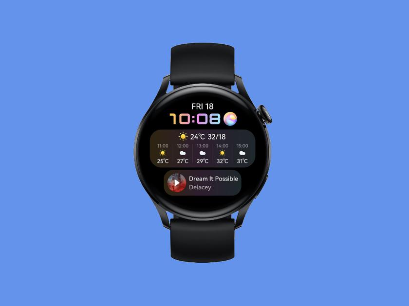 Huawei Watch 3 Active начали получать новую версию ПО