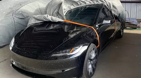 Photo of new Tesla Model 3 with Tesla Roadster-inspired design surfaced online