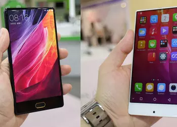 Безрамочные UMIDIGI Crystal и Bluboo S1 показаны вживую