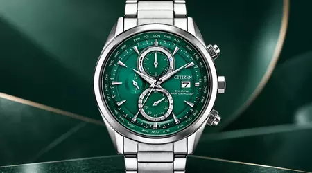 Cadran vert et heure atomique : Citizen lance son chronographe Eco-Drive AT8260-85X aux États-Unis