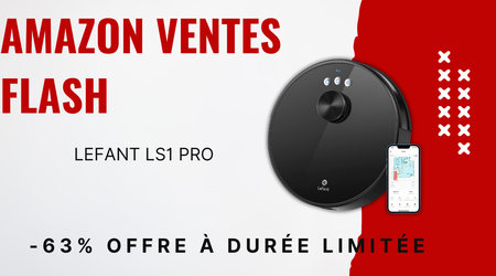 Lefant LS1 Pro Robot Aspirateur – Économisez 190€ !