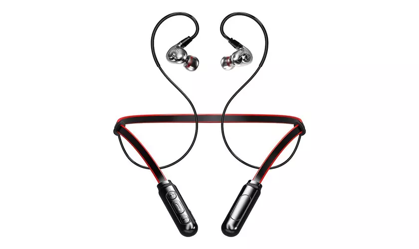 Nisheng X9: Bluetooth-наушники с двойными динамиками и IPX5 за $13