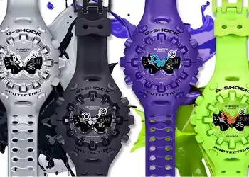 Casio выпустила яркие GA-V01 G-Shock в США