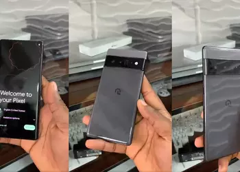Google Pixel 6 Pro is "spotted" in the video, you can see the novelty from all sides