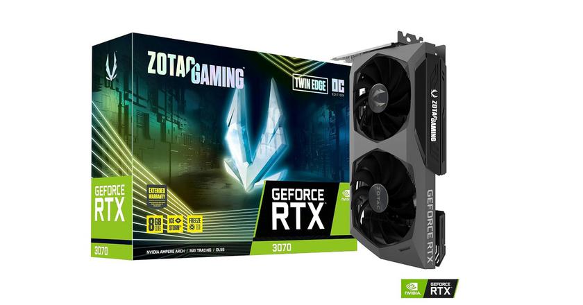 ZOTAC Gaming GeForce RTX 3070 Twin Edge OC