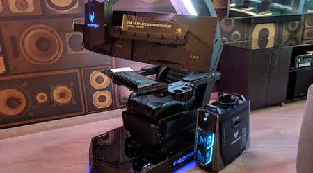 Acer продемонструвала на CES 2019 «залізний трон» для геймерів Predator Thronos Gaming Chair