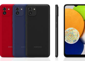 Samsung выпустила новое обновление системы для Galaxy A03