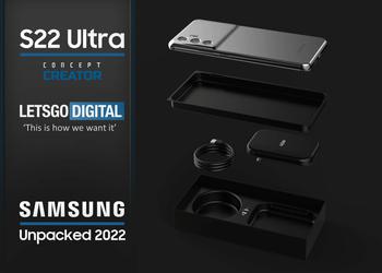 Хоть бы не сглазить: Samsung Galaxy S22 Ultra показали на рендерах со слотом microSD, 3,5 мм разъемом и подэкранной камерой