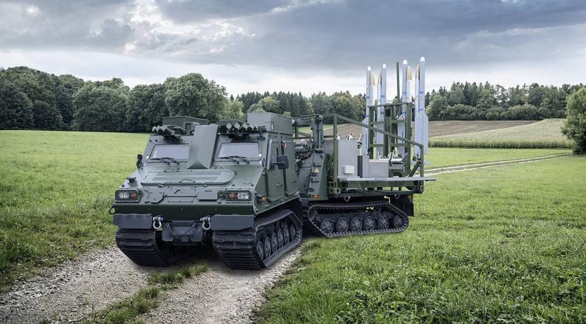 Germany will give Ukraine 12 short-range IRIS-T SLS anti-aircraft missile systems