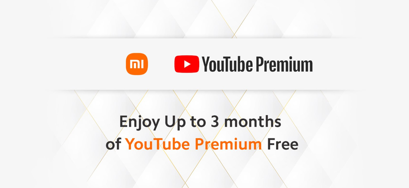 Покупатели смартфонов Xiaomi получат до трёх месяцев подписки YouTube Premium бесплатно